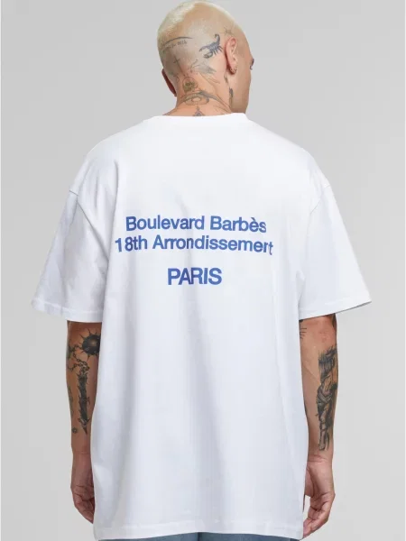 Tricou Mister Tee alb