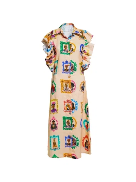 Rochie midi A.nty Story cu volane