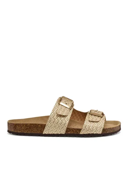 Geox Natikači D Brionia Zlata