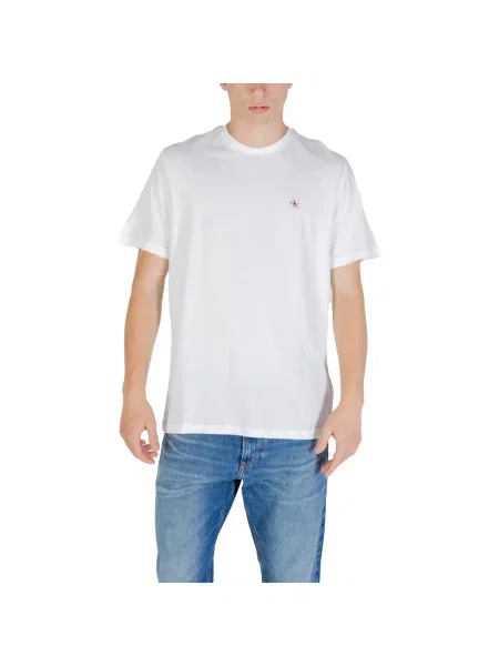Calvin Klein Jeans Tričko biela