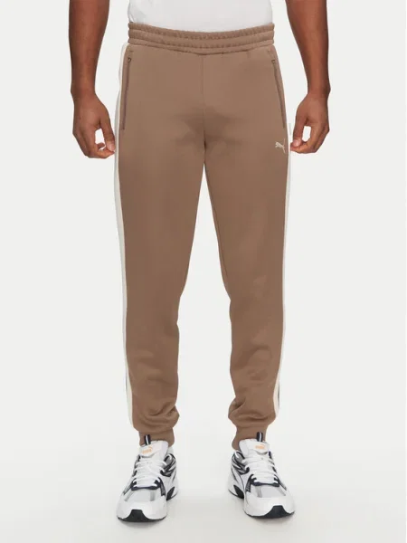 Puma Долнище анцуг T7 Always On кафяв