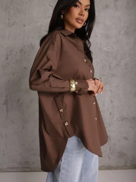 Cămașă Rhenenore maro