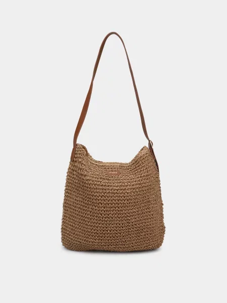 Braska Сумка Папір бежевий