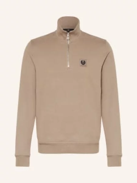 Belstaff Mikina S Kapucí světle hnědá
