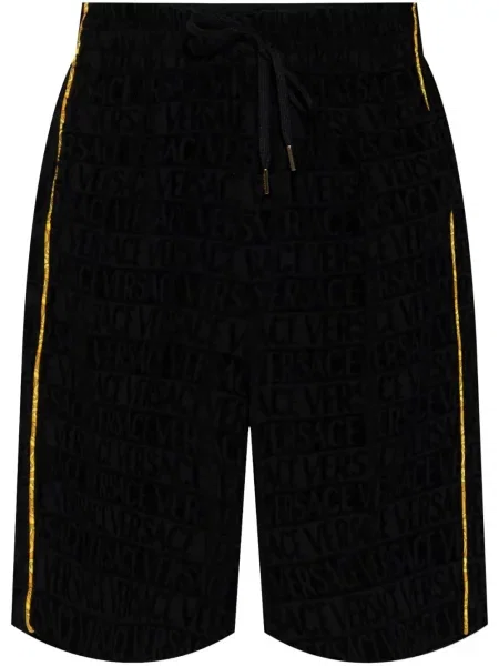 Pantaloni scurți Versace negru