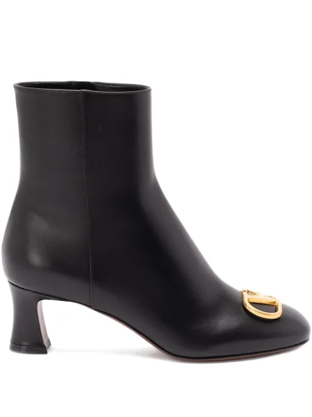 Botine Valentino Garavani din piele negru