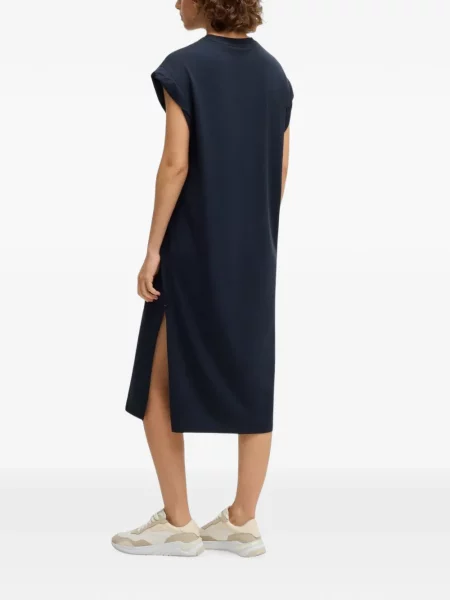 Rochie midi Boss albastru