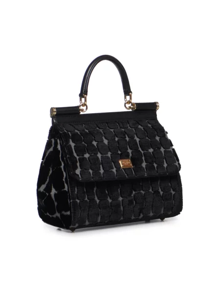 Torebka Dolce And Gabbana skórzana czarna