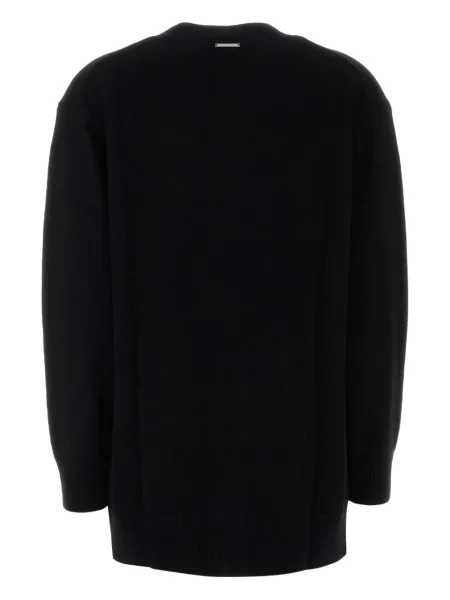 Golf golf Michael Michael Kors z dekoltem w serek do kolan czarny