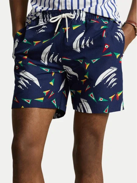 Fürdőruha Polo Ralph Lauren kék