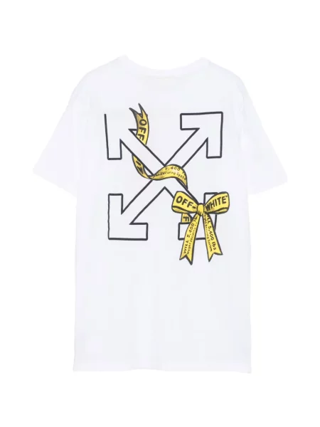 Koszulka dziecięca Off-white biała