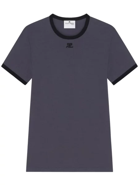Tricou Courreges negru