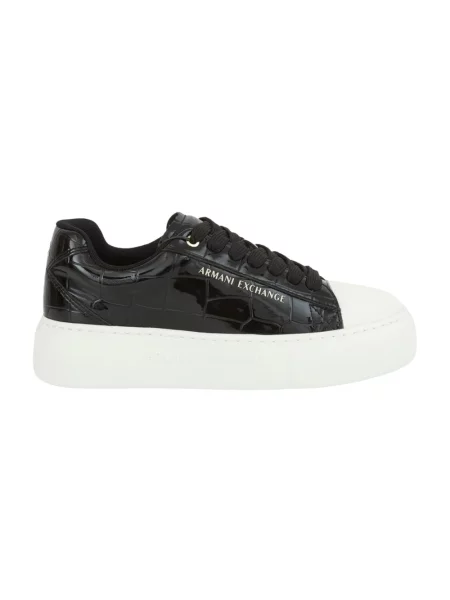Sneakersy Armani Exchange czarne