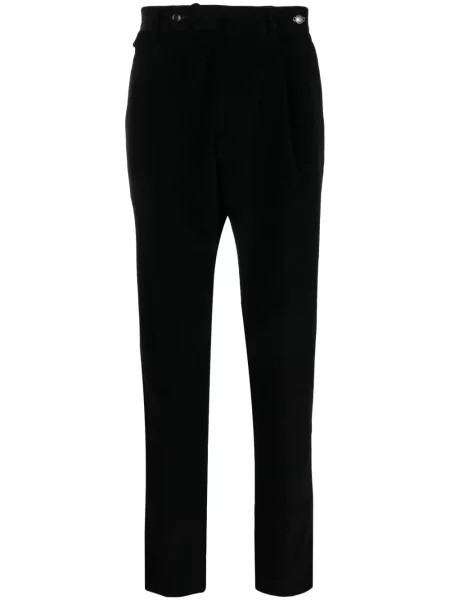 Pantaloni Tagliatore de catifea cord negru