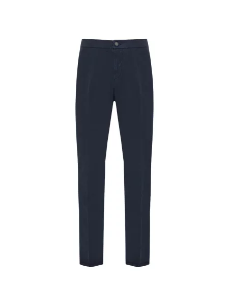 Pantaloni Richard J. Brown cu autograf albastru