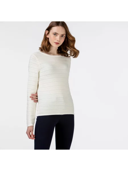 Свитер Lacoste белый