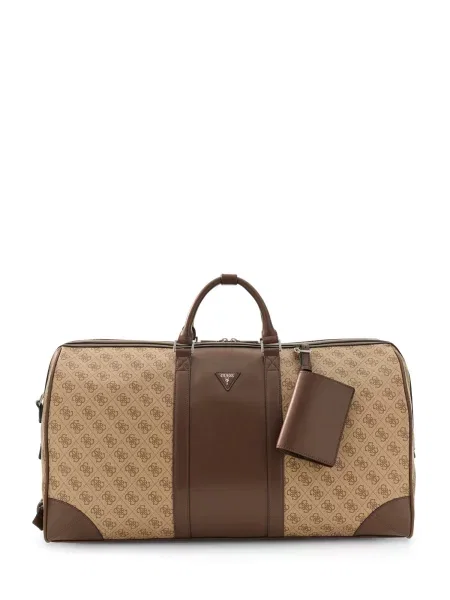 GUESS Potovalka za konec tedna Milano kamela sepija rjava