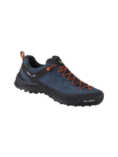 Salewa Trekingová obuv Wildfire Leather GTX M modrá