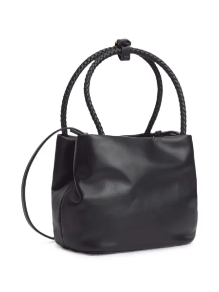Geantă Tommy Hilfiger țesută negru