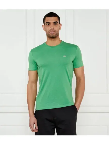 Tommy Jeans Póló | Extra slim fit zöld