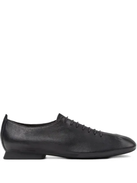 Šněrovací kožené polobotky Camper černé