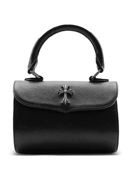 Taška Chrome Hearts se srdcovým vzorem černá