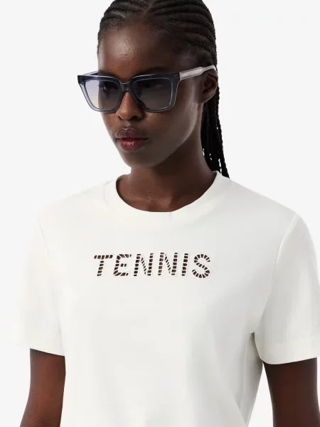 Футболка Lacoste белая