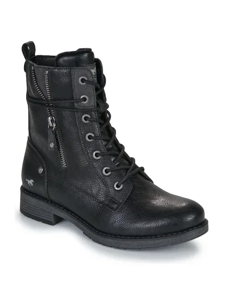 Pantofi Mustang cu șireturi negru