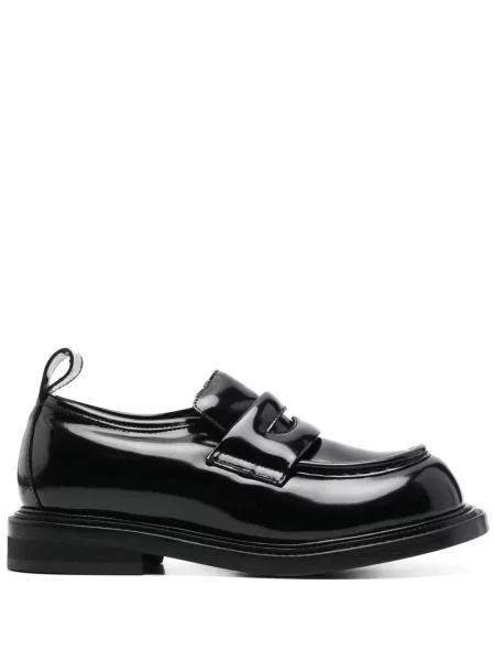 Pantofi loafer Moschino din piele negru
