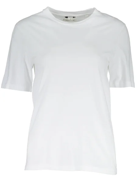 Tricou Gant scurt alb