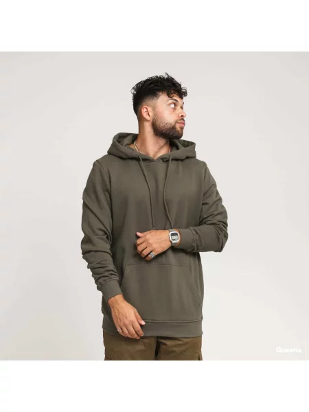 Bluza Urban Classics Organic Basic Hoody Green S zielona
