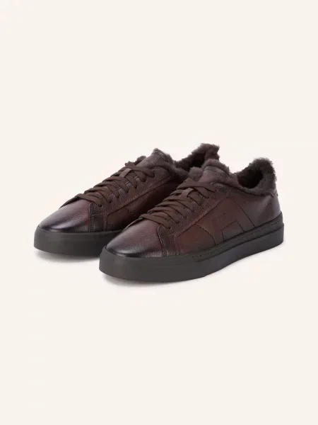 Santoni Sneakersy Gloria braun