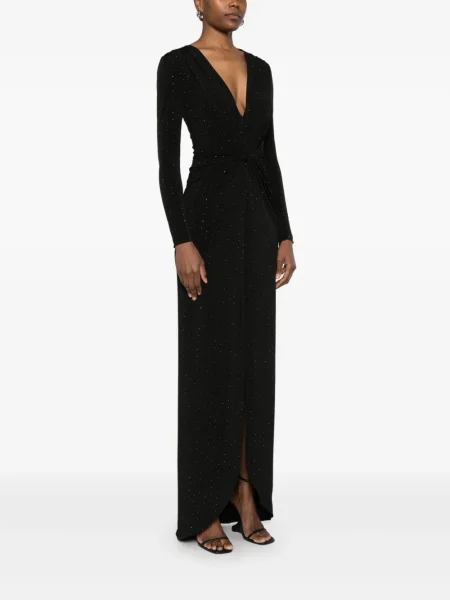 Rochie maxi Nissa de costum negru