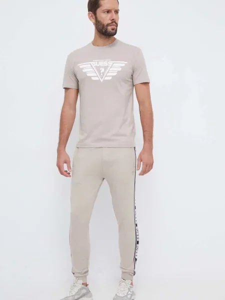 Guess pantaloni de trening bej