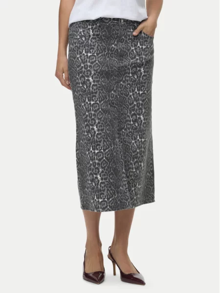 Vero Moda Jeans krilo Veri siva