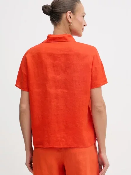 United Colors of Benetton блузка лляна