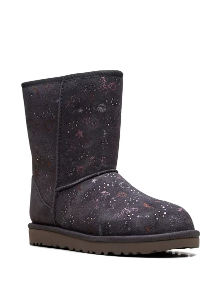 Botine Ugg cu imagine gri