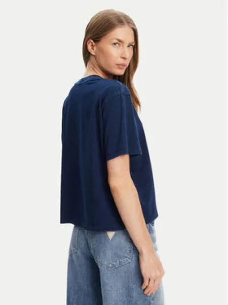 Guess Jeans T-shirt tamnoplava