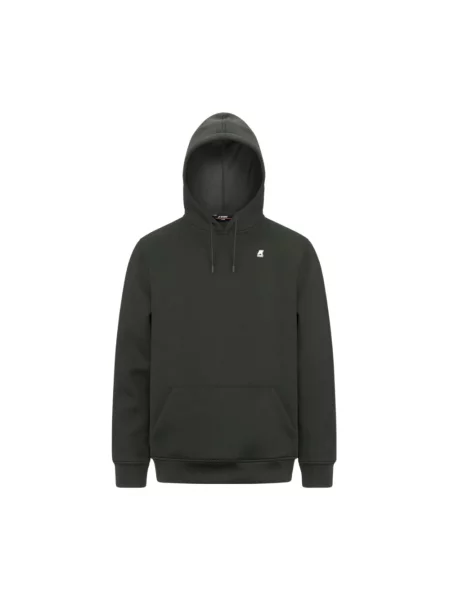 Bluza z kapturem K-way zielona