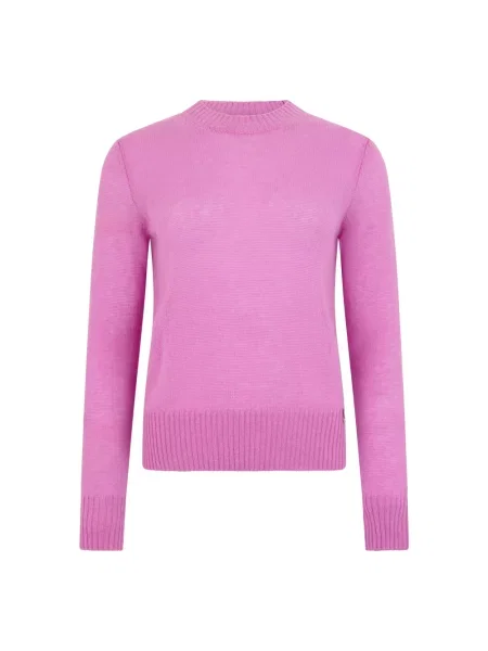 Sweter Herno z kaszmiru różowy