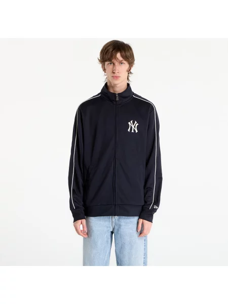 Суитшърт New Era MLB Piping Track Top New York Yankees UNISEX Navy S тъмносиньо