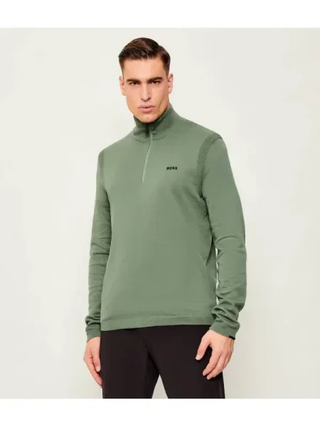 BOSS GREEN Pulover K_Ever-X QZ verde