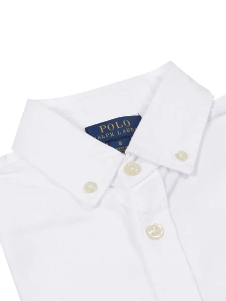 Koszulka polo dziecięca Polo Ralph Lauren biała