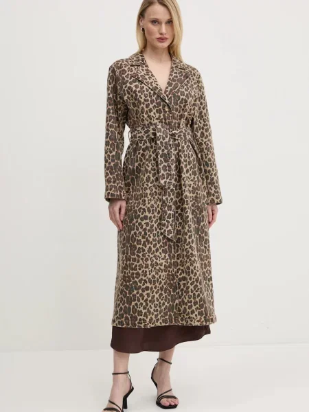 Never Fully Dressed palton Lucia femei de tranzitie bej