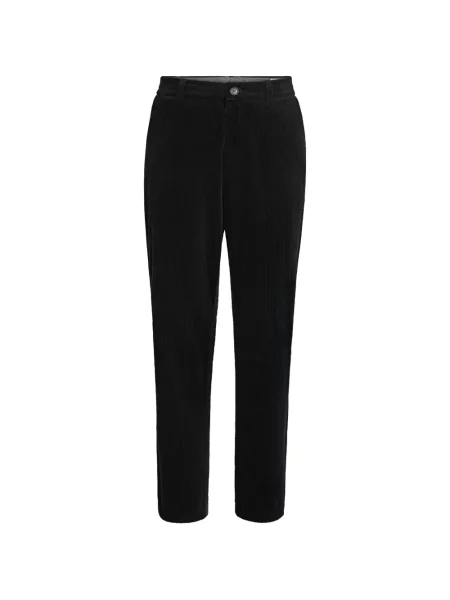 Pantaloni Brunello Cucinelli de catifea cord negru