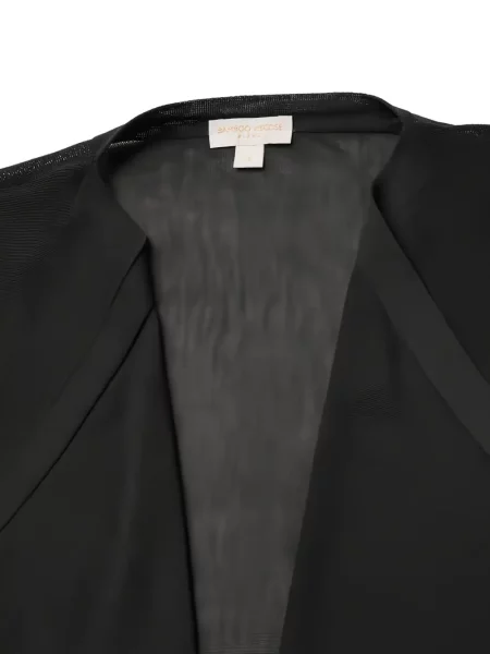 Cardigan Benetton drapat negru