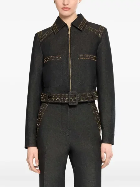 Geacă de blugi Elie Saab negru