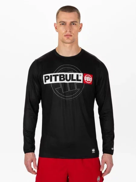 Longsleeve Pitbull Mesh Performance Pro plus Hilltop Sports czarna