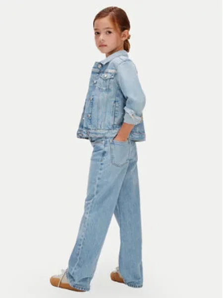 Kalhoty Calvin Klein modré