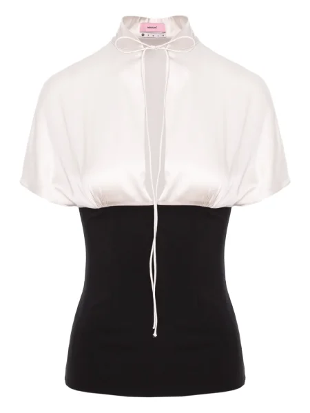 Top Manuri scurt negru
